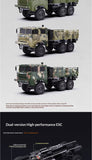 RLAARLO CQ261 1/10 6x6 RC BRUSHLESS Military Truck RTR