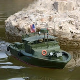 1/18 Rc Inland Patrol Water Jet Propulsion Assault Boat Pre-Coated ARR