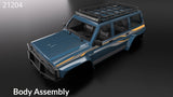 Yikong YK4107 1/10 RC Crawler Car Shell Assembly 21204 Painted Shell for 1/10 Rc Car 324mm Wheelbase