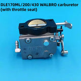 DLE Original Accessories for DLE170/170M Engine Crankshaft, Carburetor, Propeller Hub, Cylinder, Carburetor, Engine Mount, etc.