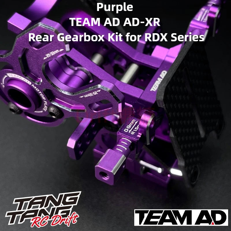 AD-XR Rear Gearbox Metal Op Accessories for TEAM AD REVED RDX RC