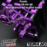 AD-XR Rear Gearbox Metal Op Accessories for TEAM AD REVED RDX RC Drift Car