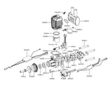 Ephil XG-38cc-R Pro RC Aircraft Engine WITH Electric Starter