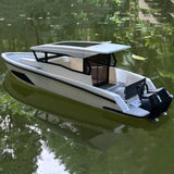 3D Printing Outboard Motor Luxury Yacht Remote Control Boat RTR 71CM LENGTH
