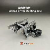 SCALECLUB KZQ-TY-1  1/14 TAMIYA RC Truck Rear Axle Extension Chassis Expansion