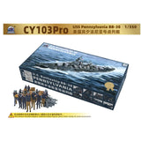 CY MODEL CY103PRO 1/350 USS BB-38 Pennsylvania Professional Version w/soldier Battleship MODEL KIT