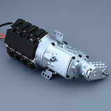 1/14 RC Truck Metal 2 Speed Gearbox with Transfer Case for Tamiya SCANIA 770S VOLVO 56360 FH16 ACTROS MAN TGX RC TRACTOR