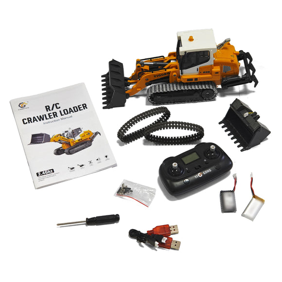 1/50 RC Loader Metal Bucket Crawler 636 Rtr
