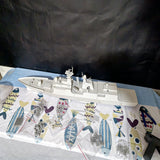 1/150 054A 3D Printed PLA  Assembly Model Boat Kit 90cm