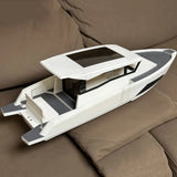 3D Printing Outboard Motor Luxury Yacht Remote Control Boat RTR 71CM LENGTH