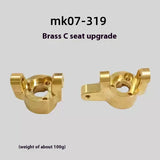 RLAARLO Mk07 Jk07pro Op Part Metal Accessories Armor Weight C Seat Steering Cup Bridge Cover Front Bar Differential Shell