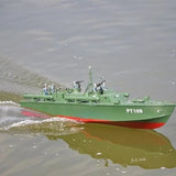 1:25 PT-109 Fiberglass Torpedo Boat 1038mm RC Huge Warship MODEL RTR