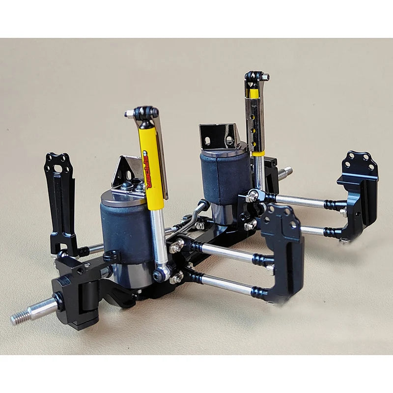 Suspension Levage Métal Pour Essieux Arrière - 1/14 RC Camion Toucan - Neuf