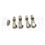 M3 M5 M6-4mm/6mm 1/14 Rc Hydraulic Excavator Model Miniature Hydraulic Connector DIY