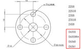 SAIL DLE Engine Wooden Propeller 19x8 Drilled Series