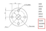 SAIL DLE Engine Wooden Propeller 19x8 Drilled Series