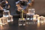 Alloy Bronze Tritium Lamp Keychain Self-luminous for 25 Years