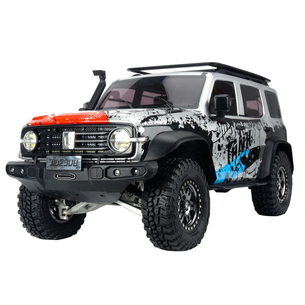TRACTION HOBBY KM 1:8 TANK300 1/8 RC Car Off-Road Crawler RTR