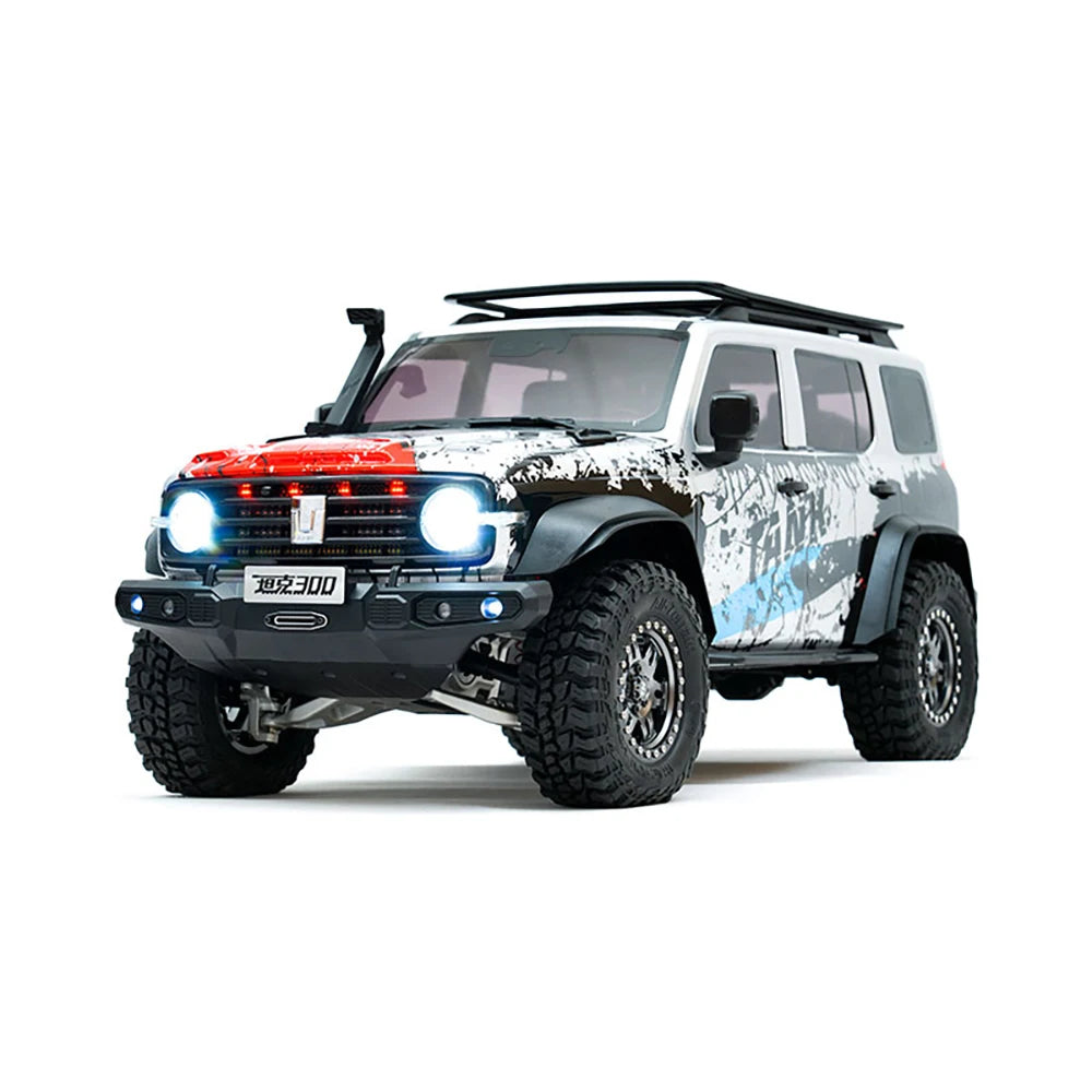 TRACTION HOBBY KM 1:8 TANK300 1/8 RC Car Off-Road Crawler RTR