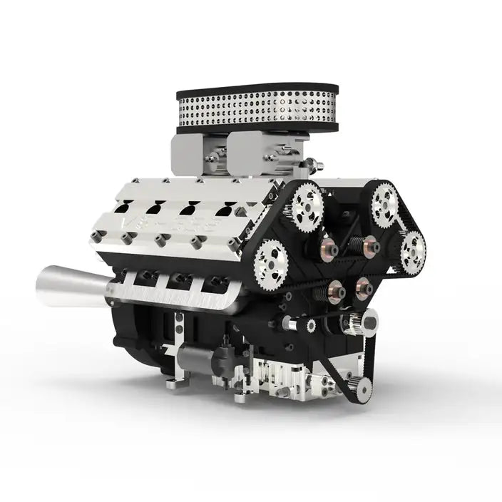 L Shape Engine GUANG SU V8 Four-Stroke V-Shaped Eight-Cylinder Water-cooled Electric ...