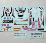 1/24 Rc Drift Car Shell 3D Print Op EVA RT8 POP RACEX 1087X PANDEM S13 with Transfer Sticker AOSHIMA