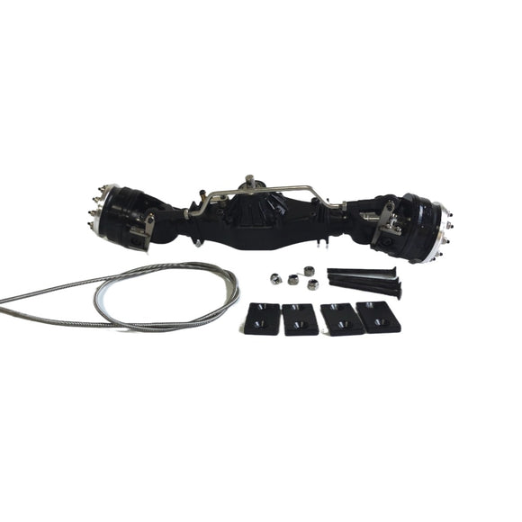 Kabolite 1/14 TAMIYA RC TRACTOR Front Power Steering Axle with Wheel Side Deceleration