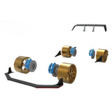 1/24 BRZ GR STI RC DRIFT CAR 3D Printed OP PART Front Shovel Side Group Tail for Tamiya