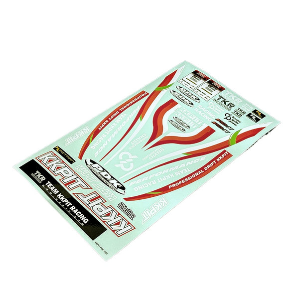 KKPIT 1/10 PDK RC DRIFT CAR Sticker-PDK002