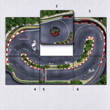 Youcarage 1/24 Rc Drift Car Lsd Mono  A  Lite Splicing Track