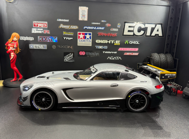 1/10 TAMIYA TT02 AMG GT3 RC DRIFT CAR WITH LIGHT RTR – VAJJEXRC