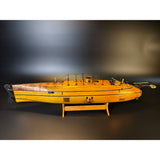 1/28 ICTINEO Generation 2 Submarine Wooden Mmodel Building Kit