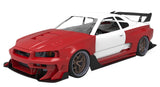 1/24 RC DRIFT CAR R34 Hycade Shell 3d Print Op Part 24210 24258