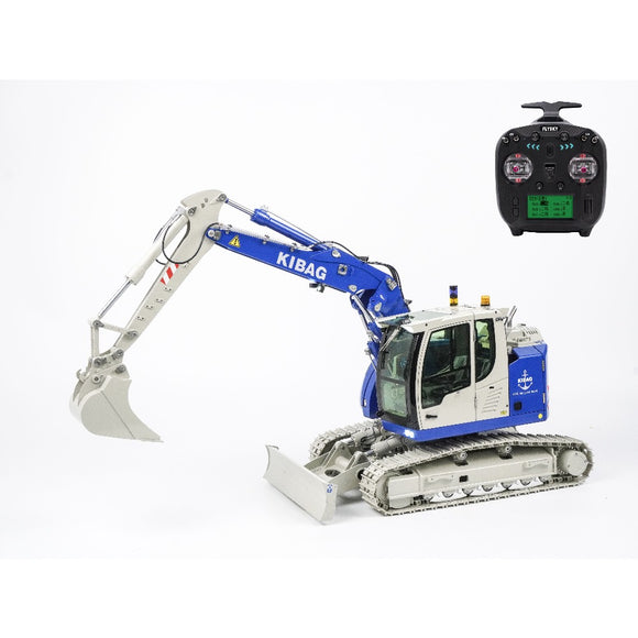 CUT-914 RC 1/14 RC Hydraulic Crawler Tailless Excavator Blue Painted RTR