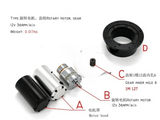Steel Slewing Plate Rotary Supporting Spin for 1/14 RC Hydraulic Excavator Engineering DIY