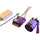 DRIFT QUEEN ZOOM-24 Metal Steering Gear Gyroscope Sensory Brushless External Rotor Motor Power Set for 1/24 Rc Drift Car