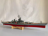 1:300 Us Missouzi RC Battleship Boat Model Finished 90cm Length RTR