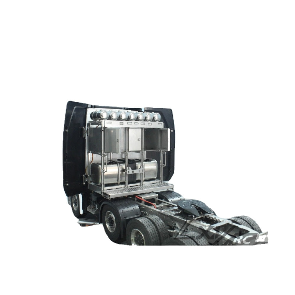Stainless Steel Equipment Rack with Light for 1/14 Tamiya Scania 770s ...