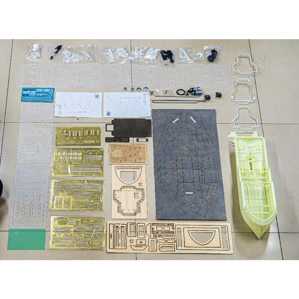 84TEC FAB 1/72 Remote Control Rescue Boat KIT – VAJJEXRC