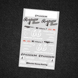 1/10 s13 v36666 SC1665  Rc Drict Car Sticker  Transfer Sticker SC1665