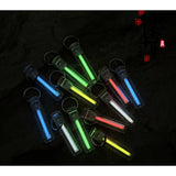 Transparent Acrylic Tritium Trachea Keychain Self-luminous 15 Years