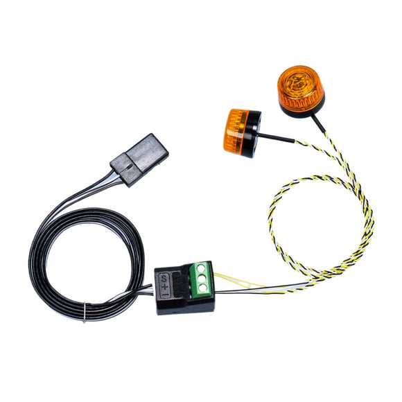 1/14 Tamiya Rc Tractor Round Rotating Light XZD-03D 1pair