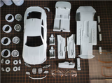 1/24 BM2021 M4 G82 RC DRIFT CAR 3D PRINT SHELL Model Assembly