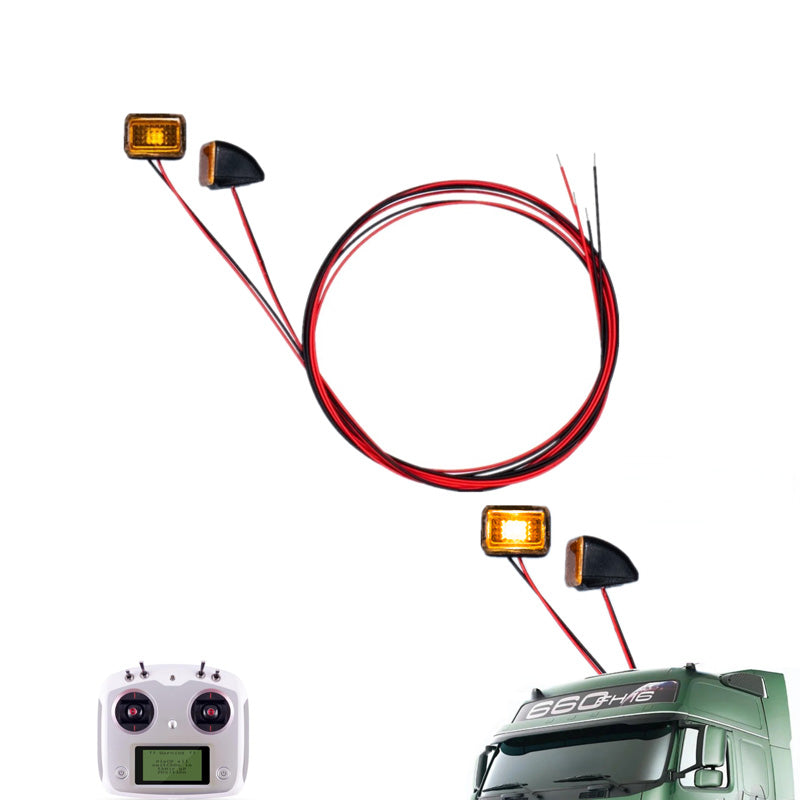 1 phare de toit 5 LED pour tracteur Tamiya 1/14 Actros 3363 56348 RC Truck 1 phare de toit 5 LED pour tracteur Tamiya 1/14 Actros 3363 56348 RC Truck