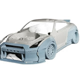 1/24 GTR R35 RBpandem Rc Drift Car 3d Printing Plastic Op Parts for Tamiya