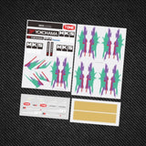 1/10 1/24 RC DRIFT CAR HKS Supra Shell Sticker SC1322