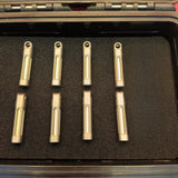 TC4 Titanium Alloy Shell Self-luminous Tritium Keychain