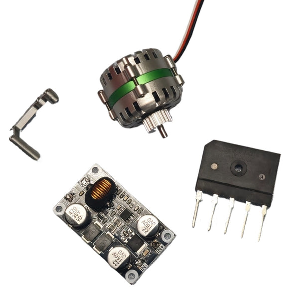 cison 68W Miniature Simulation Generator Model of Cison Four Cylinder V8 Engine