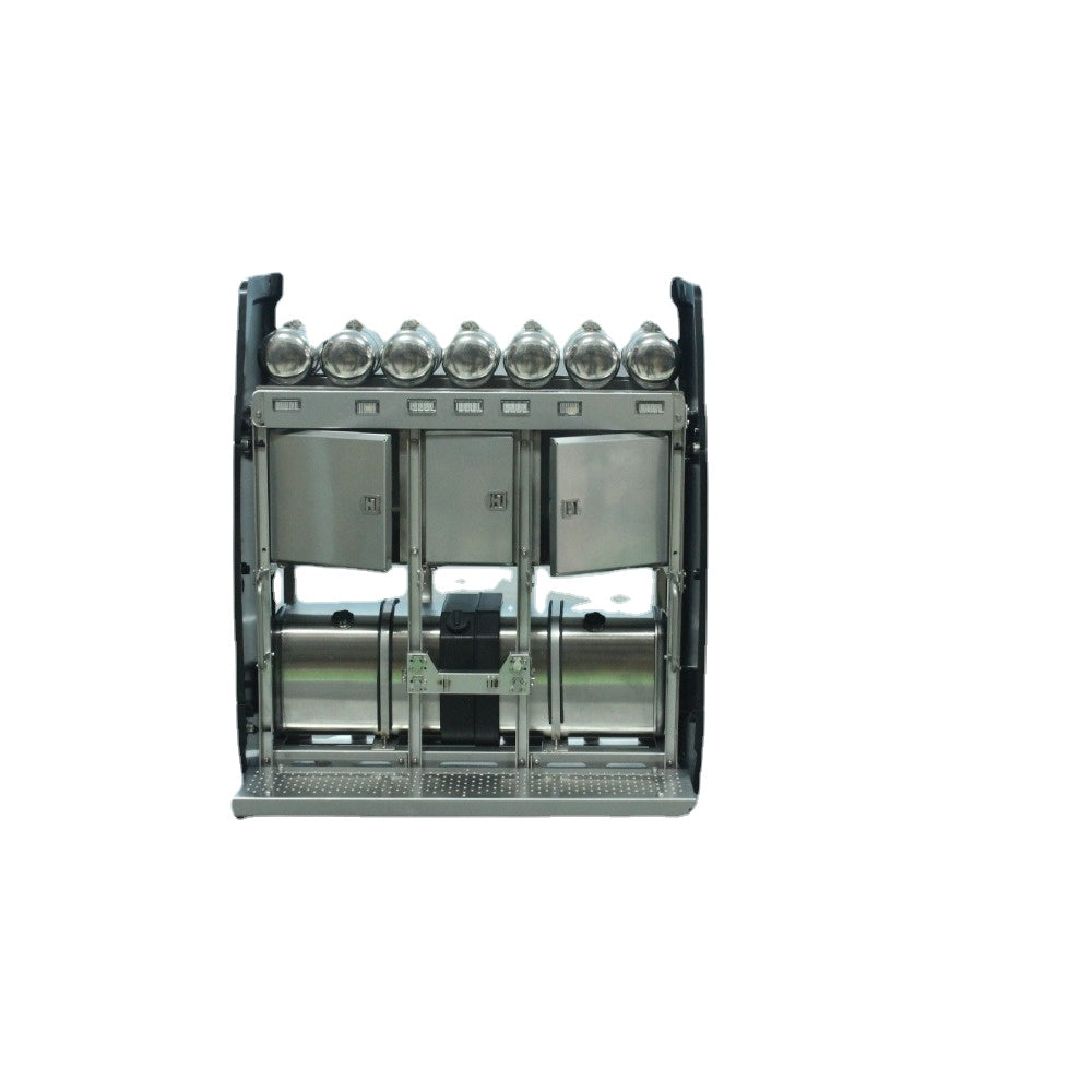 Stainless Steel Equipment Rack with Light for 1/14 Tamiya Scania 770s ...