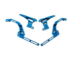 Ma racing 1/24 DMA Rwd Rc Drift Car Op Cnc Aluminum Alloy Eyebrow Rear Fin Spoiler Titanium Alloy Roll Frame