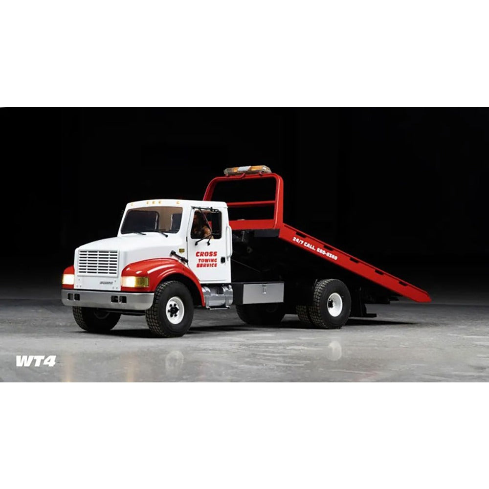 Kit CROSS RC WT4 In Scala 1/10 - Camion Demolitore 4WD Elettrico Da Montare, Colore Trasparente